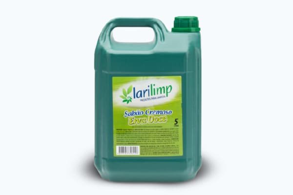 SABONETE ERVA DOCE PEROLIZADO 5L LARILIMP