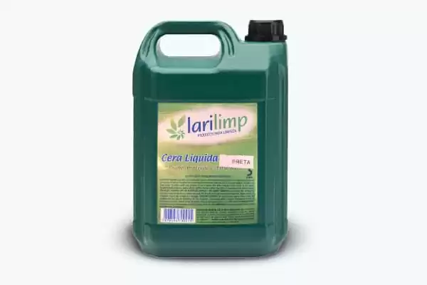 CERA LIQUIDA PRETA 5L LARILIMP