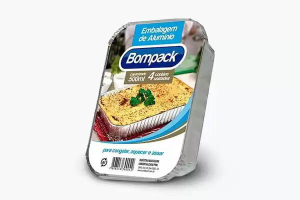 EMBALAGEM DE ALUMÍNIO